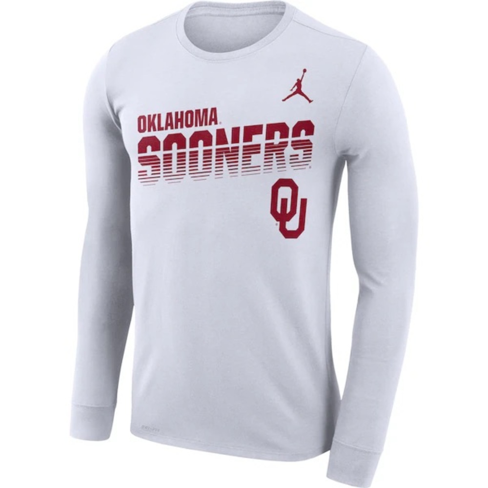 Nike Jordan OU Oklahoma Sooners Dri-Fit The Nike Tee Size XL